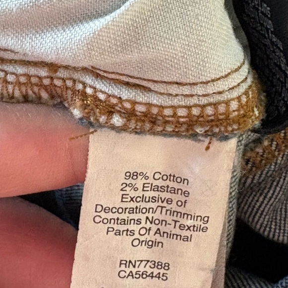 Madewell The High-Rise Slim Boyjean Sz. 25 G7199 - Picture 9 of 10